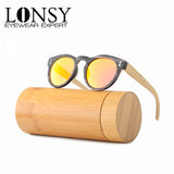 Women Luxury Bamboo Sunglasses