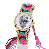 Women Vintage Mexican Skull Watches