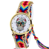 Women Vintage Mexican Skull Watches