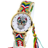 Women Vintage Mexican Skull Watches