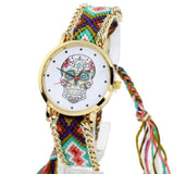 Women Vintage Mexican Skull Watches
