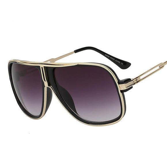 Women UV400 Black Sunglasses
