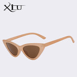 Women Triangle Cateye UV400 Sunglasses