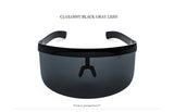 Women Oversized Shield Visor Sunglasses