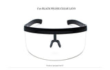Women Oversized Shield Visor Sunglasses