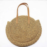 Women Summer Straw Beach Bag