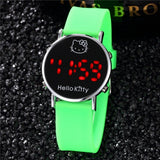 Women LED Digital Hello Kitty Watch