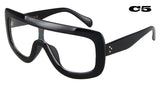 Women Vintage Big Frame Sunglasses