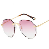 Women Diamond Cutting Ocean Sunglasses