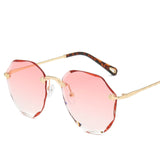 Women Diamond Cutting Ocean Sunglasses