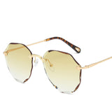Women Diamond Cutting Ocean Sunglasses