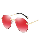 Women Diamond Cutting Ocean Sunglasses