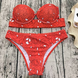 Floral Swimwear Print Swimsuit