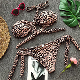 Polka Dot Thong Bikini Sexy Bandeau Brazilian Bikini