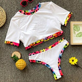 Polka Dot Thong Bikini Sexy Bandeau Brazilian Bikini