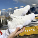 Women Platform White Shoes