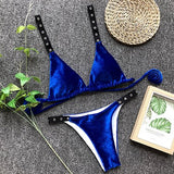 Swimwear for Women Solid Push Up
