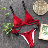Swimwear for Women Solid Push Up