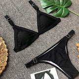 Sexy Women Brazilian Bikini Set Red Swimsuit