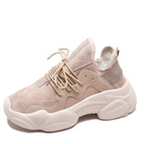 Women Breathable Lace-Up Mesh Shoes