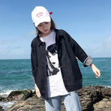 Women Black Jean Jacket