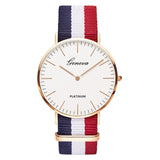 Women Nylon Strap Style Quartz