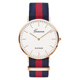 Women Nylon Strap Style Quartz