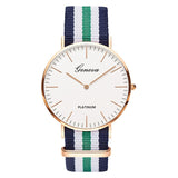 Women Nylon Strap Style Quartz