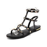 Women Summer Genuine Leather Sandals Shoes