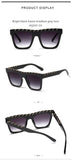 Women Gradient UV400 Sunglasses
