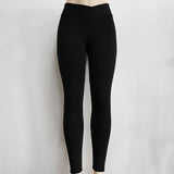 Women Yoga PantsSolid Sport Leggings