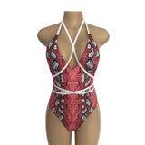 Deep-V New Badpak Plus Size Swimwear