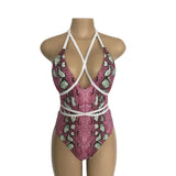 Deep-V New Badpak Plus Size Swimwear