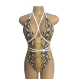 Deep-V New Badpak Plus Size Swimwear