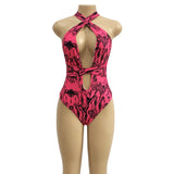Deep-V New Badpak Plus Size Swimwear