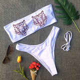 Dragon and Tiger Print Bikini