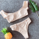 Swimwear Belt High Wasit Bikini