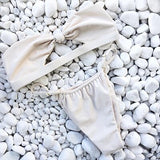 Swimwear for Women Bow Knot Bandeau Bikini