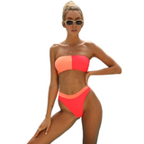 Modest Sports Bikini Band Chest Swimsuit