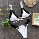 Mesh Swimwear for Solid High Cut