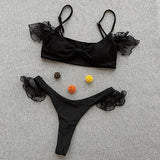 Swimwear for women Solid Lace Bikini