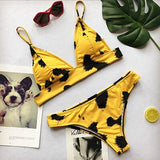 Leopard Print Bikinis Sexy Swimwear