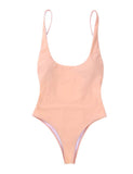 Sexy One Piece Deep-U Swimsuit