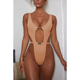 One Piece Swimsuit Women Plus Size Swimwear