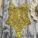 One Piece New Leopard Bodysuit Beachwear